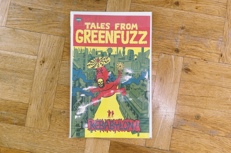 Box with comics